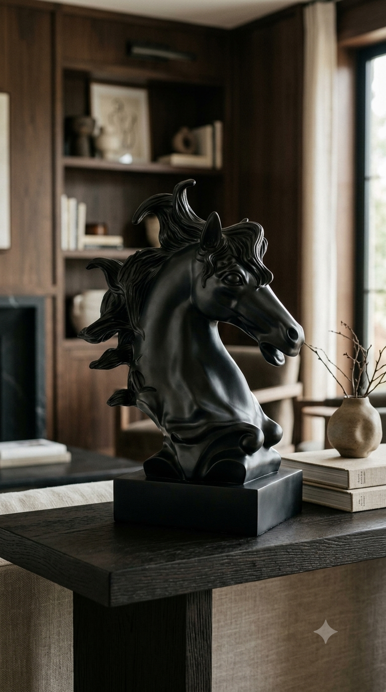Sculpted Horse Bust